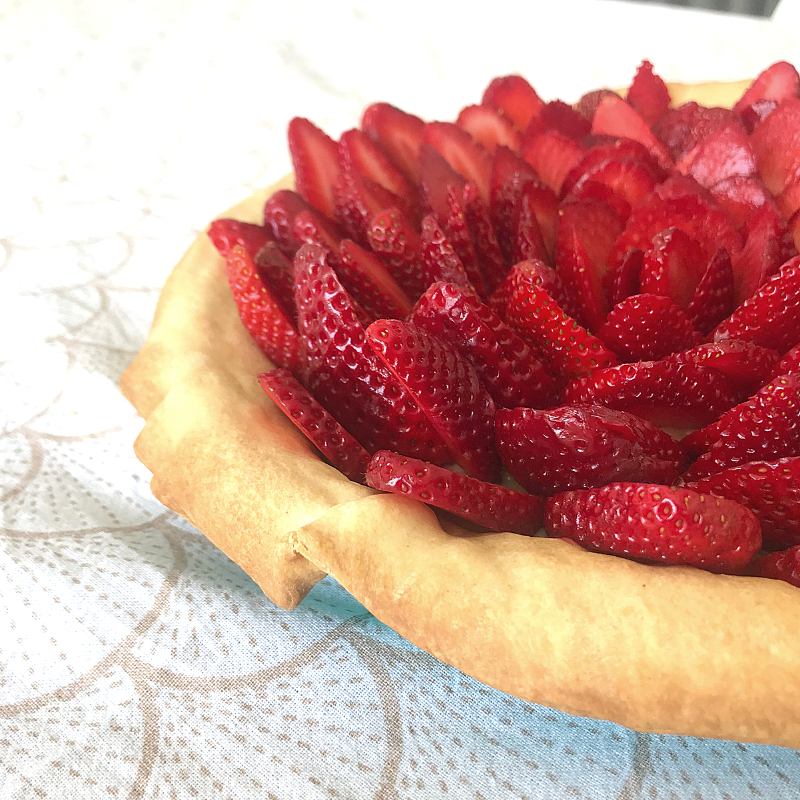 Tarte aux fraises